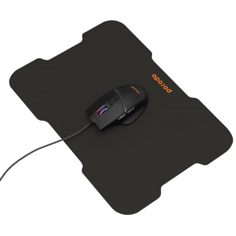 Porodo 6D Wired Gaming Mouse with Mouse Pad